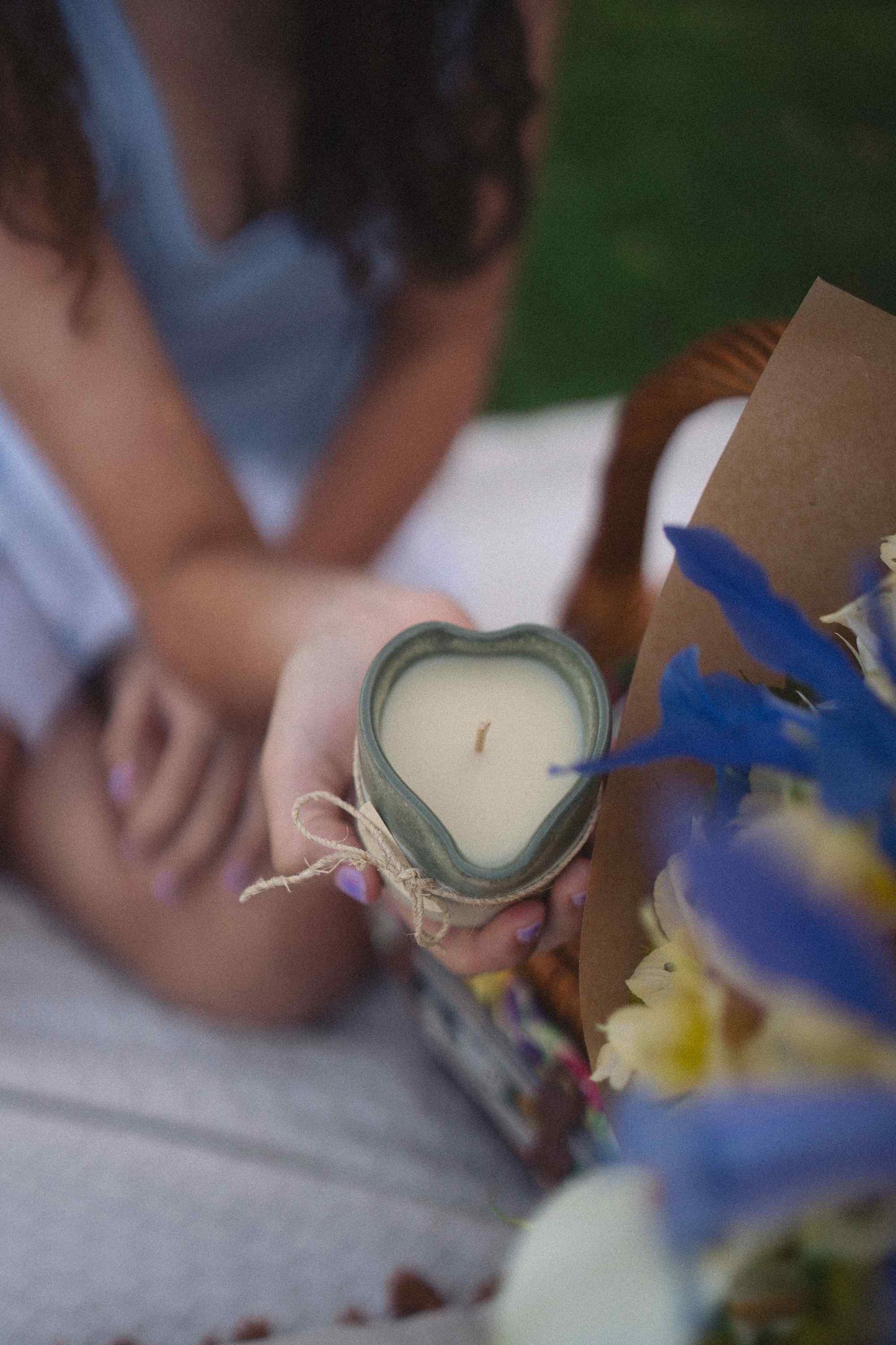 Body Balm Candle ~ Heart Jug