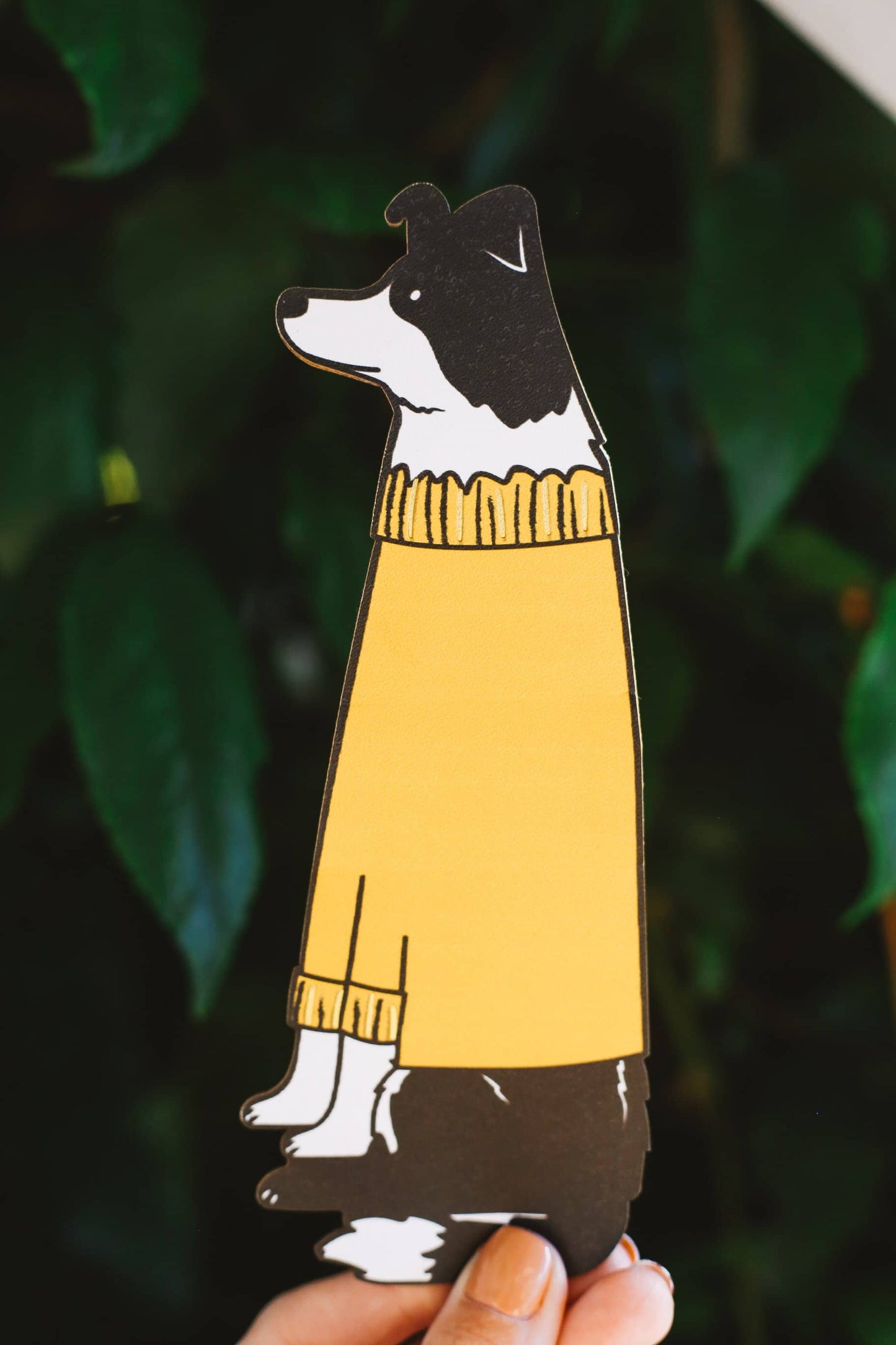 Dog Lovers ~ PU Leather Bookmark