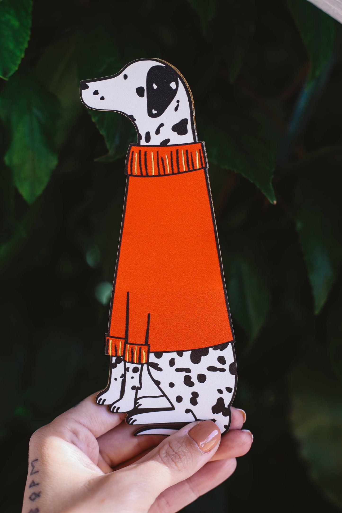 Dog Lovers ~ PU Leather Bookmark