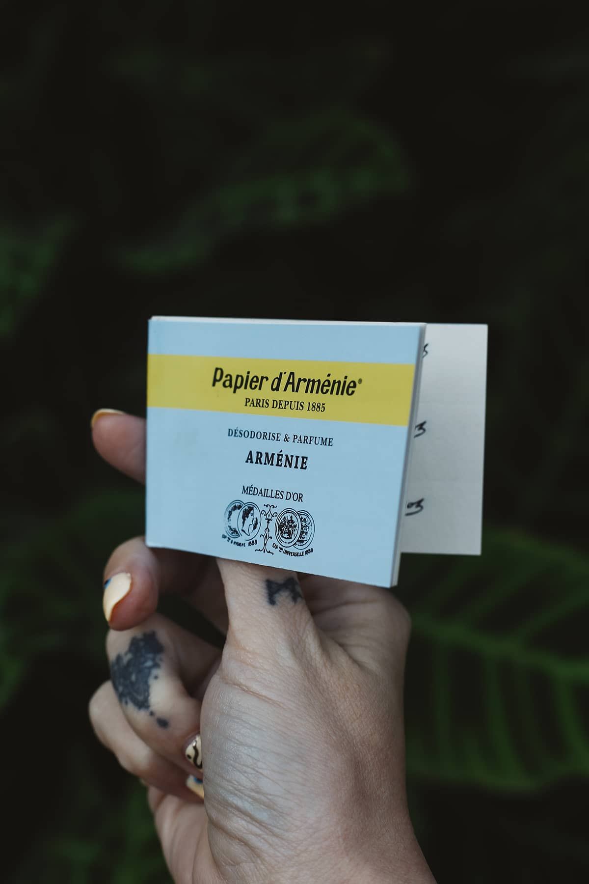 Papier d’Arménie ~ Incense Papers