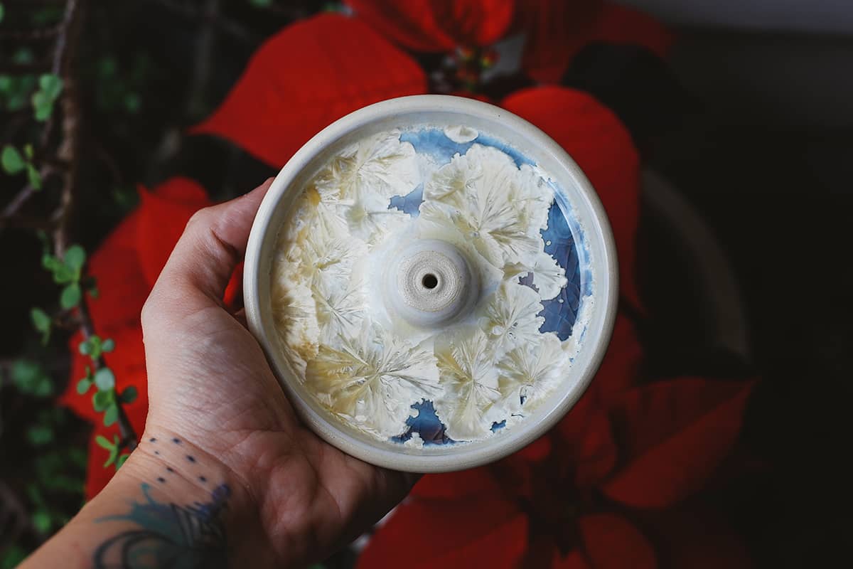 Àine & Co. ceramic Incense Holder in Crystalline