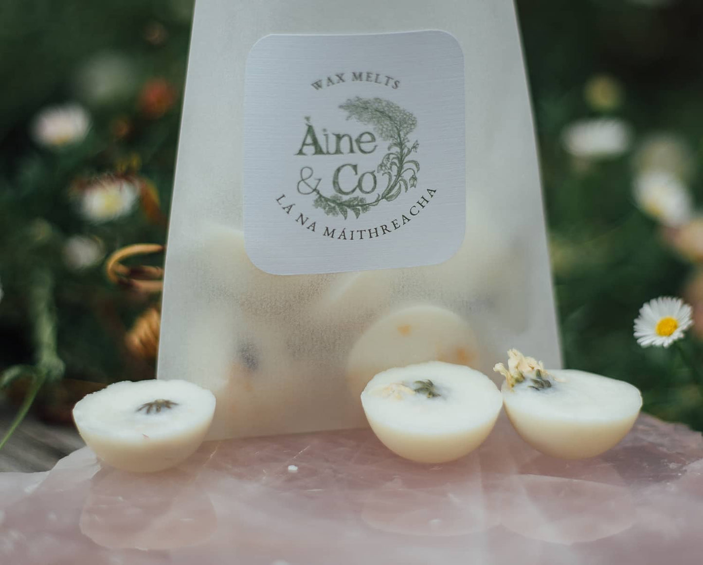 Àine & Co. wax melts in Lá Na Máithreacha