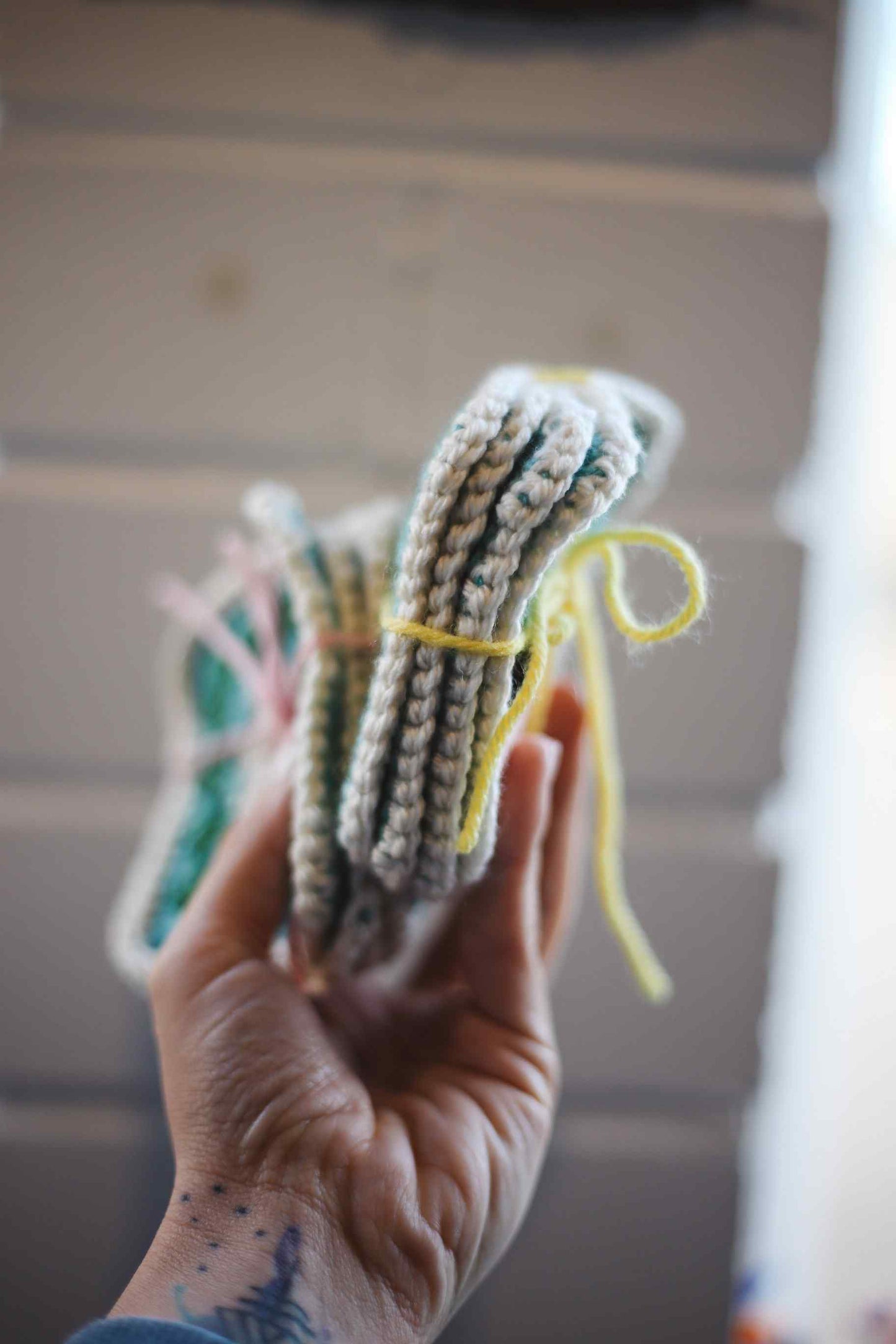 Granny Coasters ~  by Justine