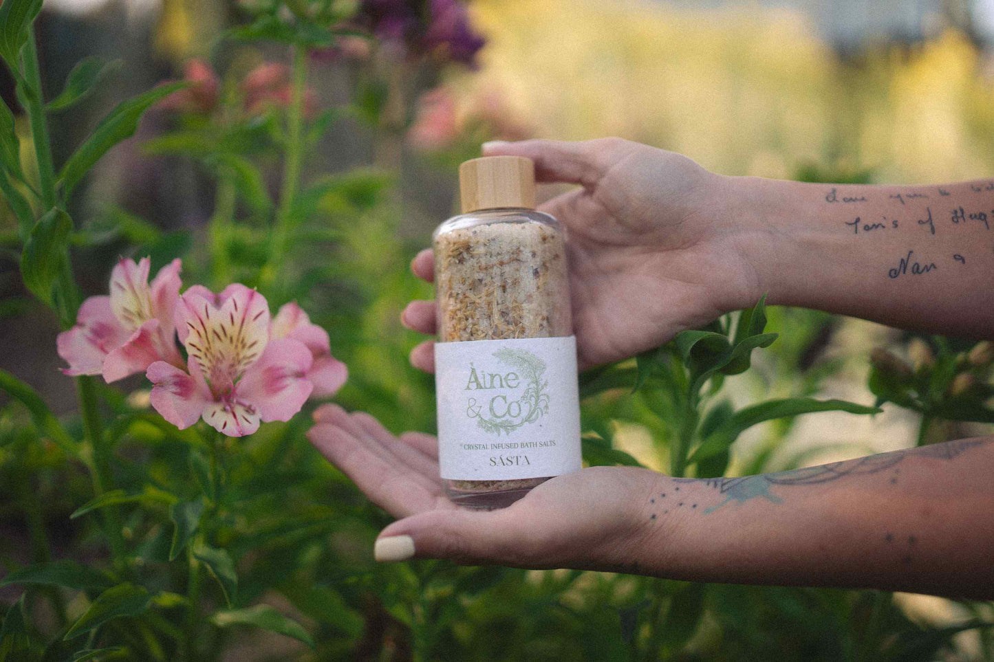 Crystal Infused Bath Salts