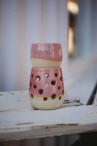 Tea Light Burner ~ by Gary, Waterstone Pottery