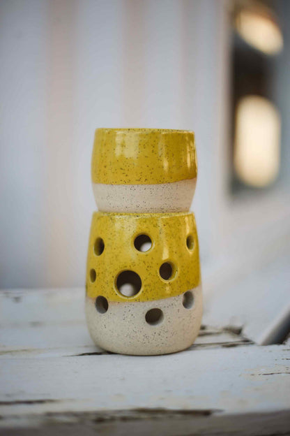 Tea Light Burner ~ by Gary, Waterstone Pottery