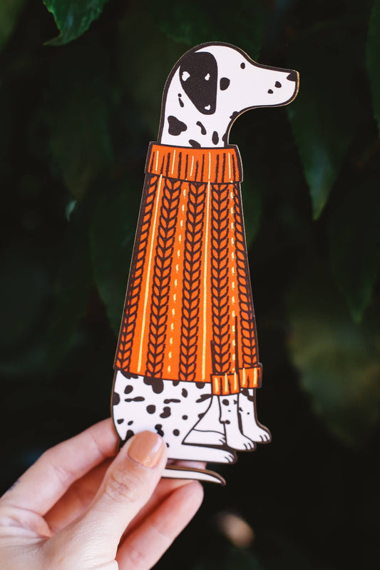Dog Lovers ~ PU Leather Bookmark