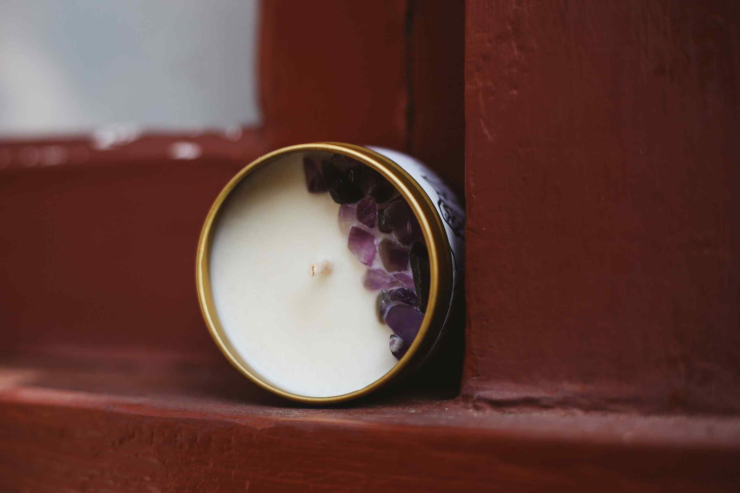 Golden Tin Travel Candles