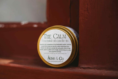 Golden Tin Travel Candles