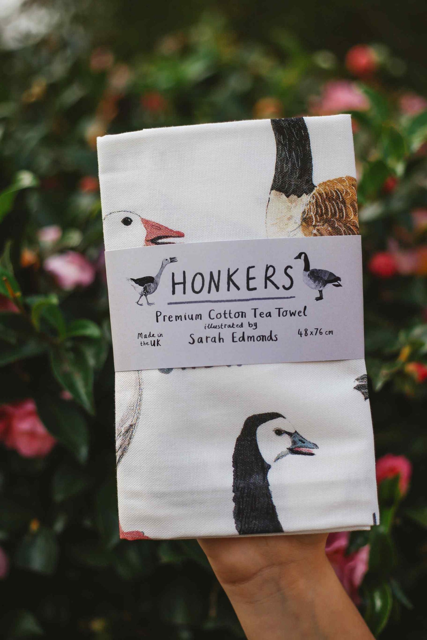 Hand Drawn Illustrated Tea Towels