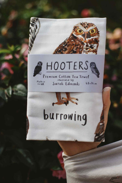 Hand Drawn Illustrated Tea Towels