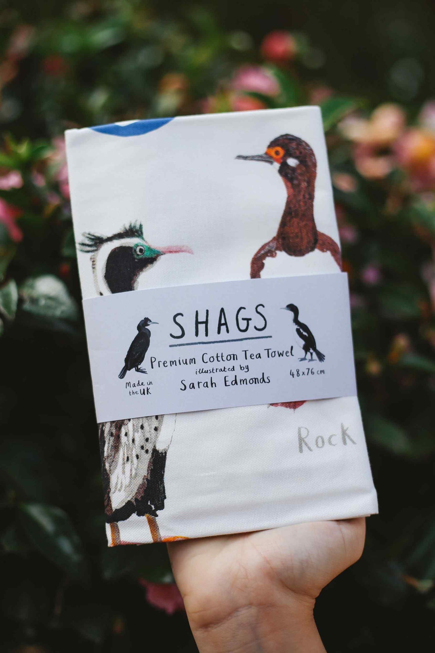 Hand Drawn Illustrated Tea Towels