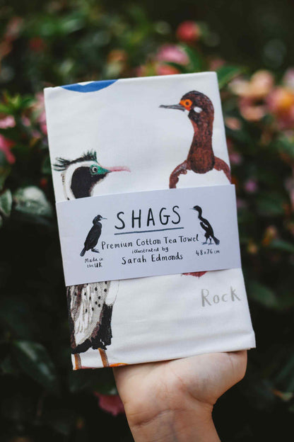 Hand Drawn Illustrated Tea Towels