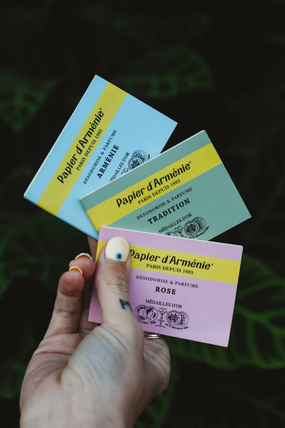 Papier d’Arménie ~ Incense Papers