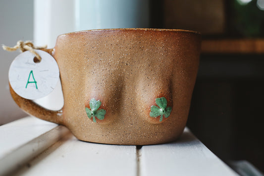 PINKSOY ceramic Boob Mug in style A