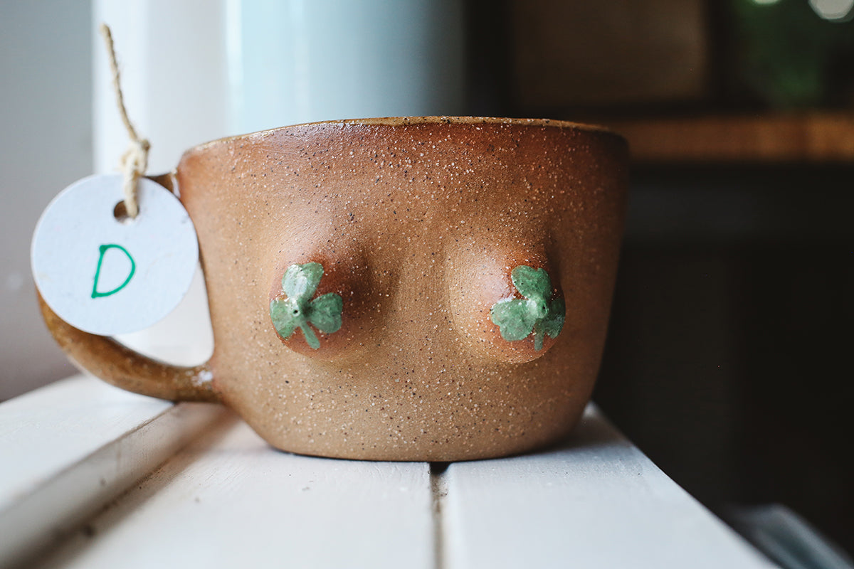 PINKSOY ceramic Boob Mug in style D