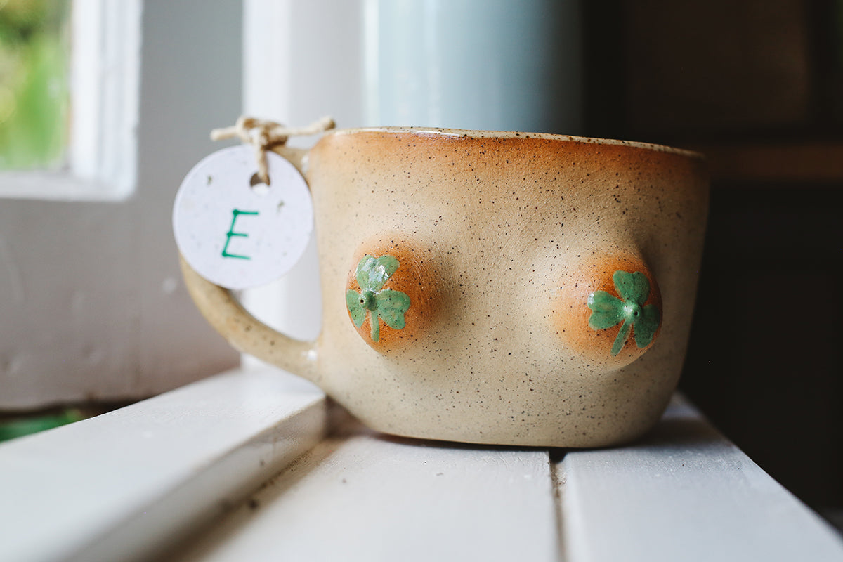 PINKSOY ceramic Boob Mug in style E