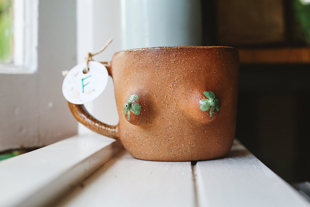 PINKSOY ceramic Boob Mug in style F