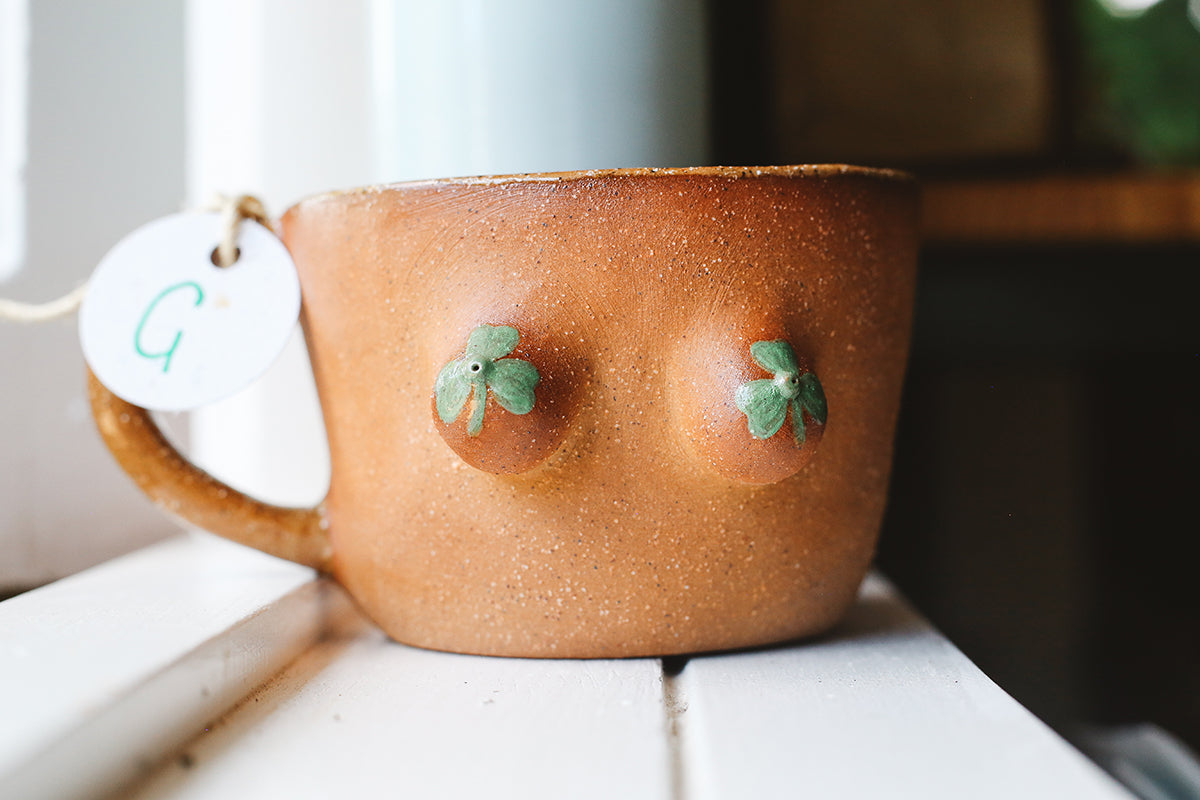 PINKSOY ceramic Boob Mug in style G