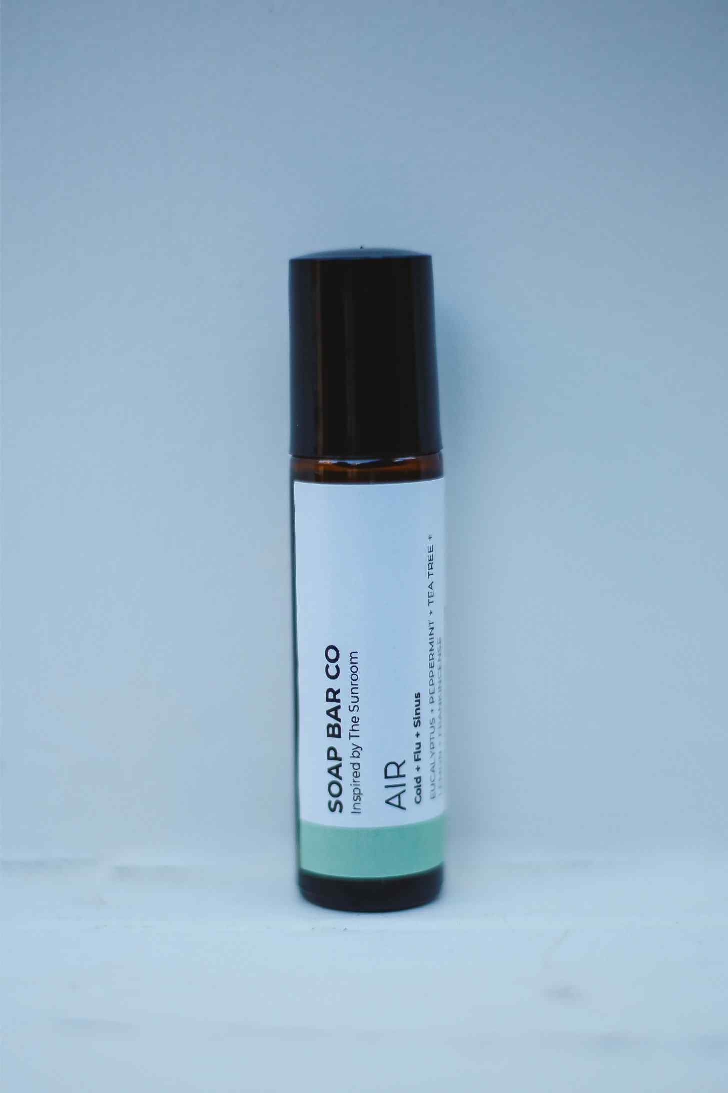 A single roll-on soap bar from Soap Bar Co. labeled 'AIP' on a clean, light gray background.