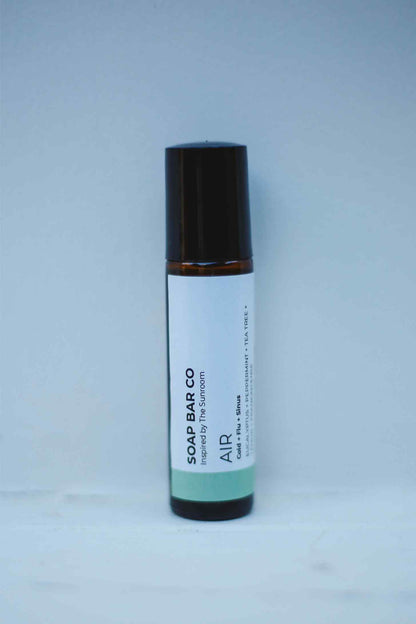 A single roll-on soap bar from Soap Bar Co. labeled 'AIP' on a clean, light gray background.