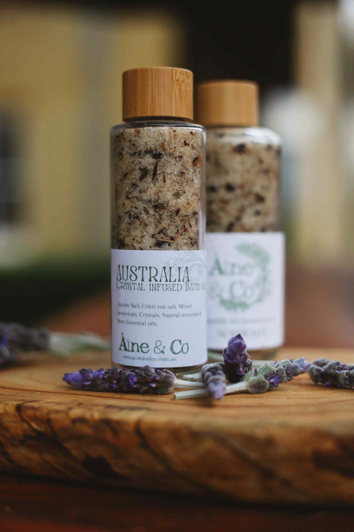Crystal Infused Bath Salts